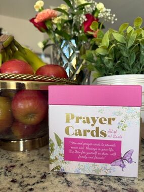 ✨NWT Prayer Cards🩷🦋
